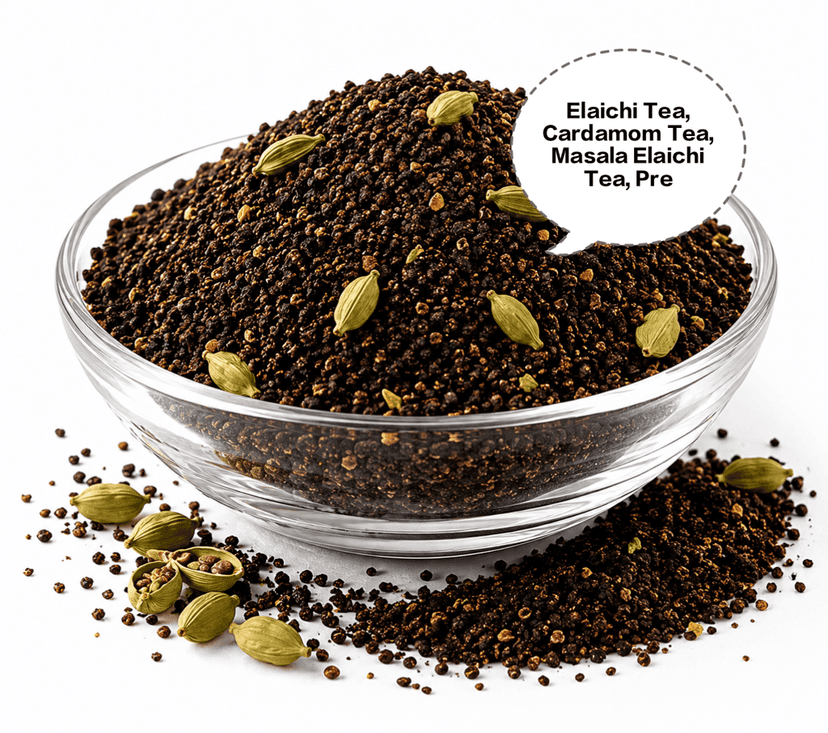 Elaichi Tea, Cardamom Tea, Masala Elaichi Tea, Premium Elaichi Tea, Aromatic Cardamom Tea view 4
