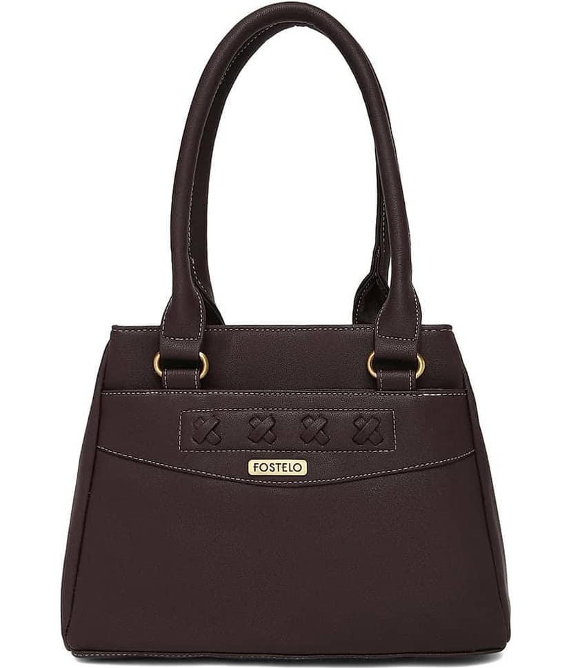 Fostelo - Brown PU Shoulder Bag