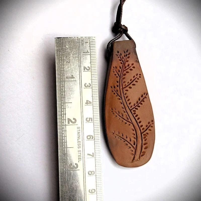 Terracotta pendant view 3