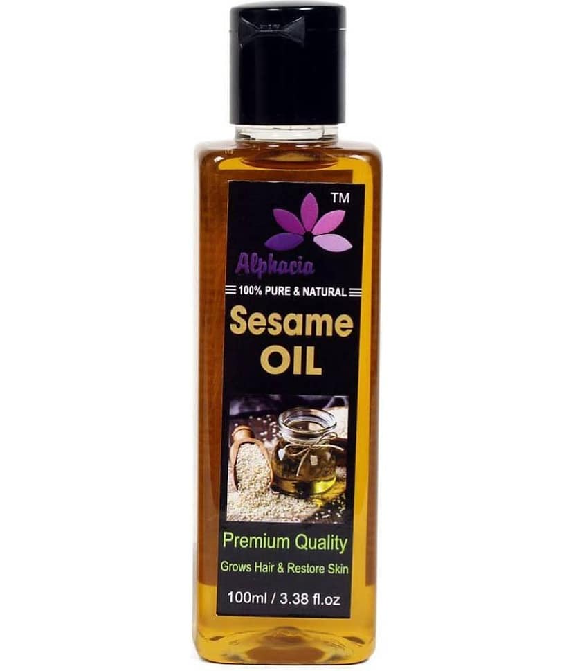Alphacia 100% Pure & Natural Sesame Oil Hair Oil 100 ml