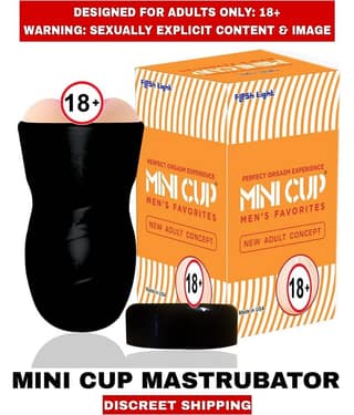 MINI CUP MASTURBATOR for Men