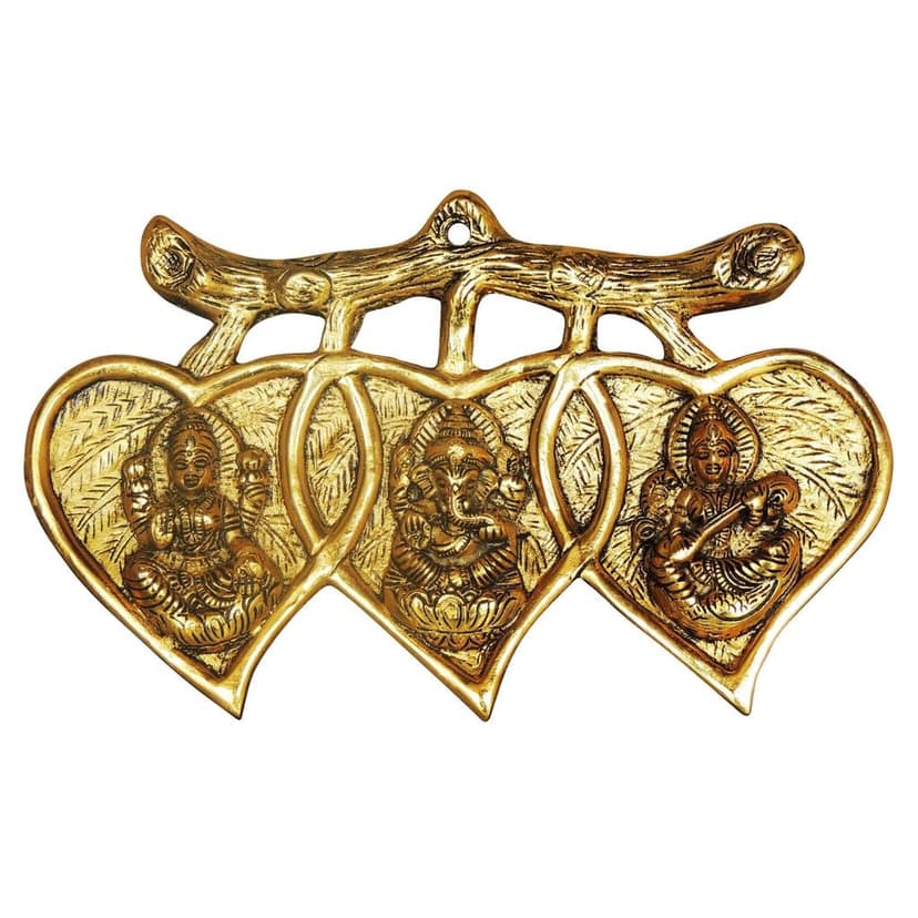 Aluminium Showpiece Wall Hanging LGS Statue (ASMAS453 G) view 3