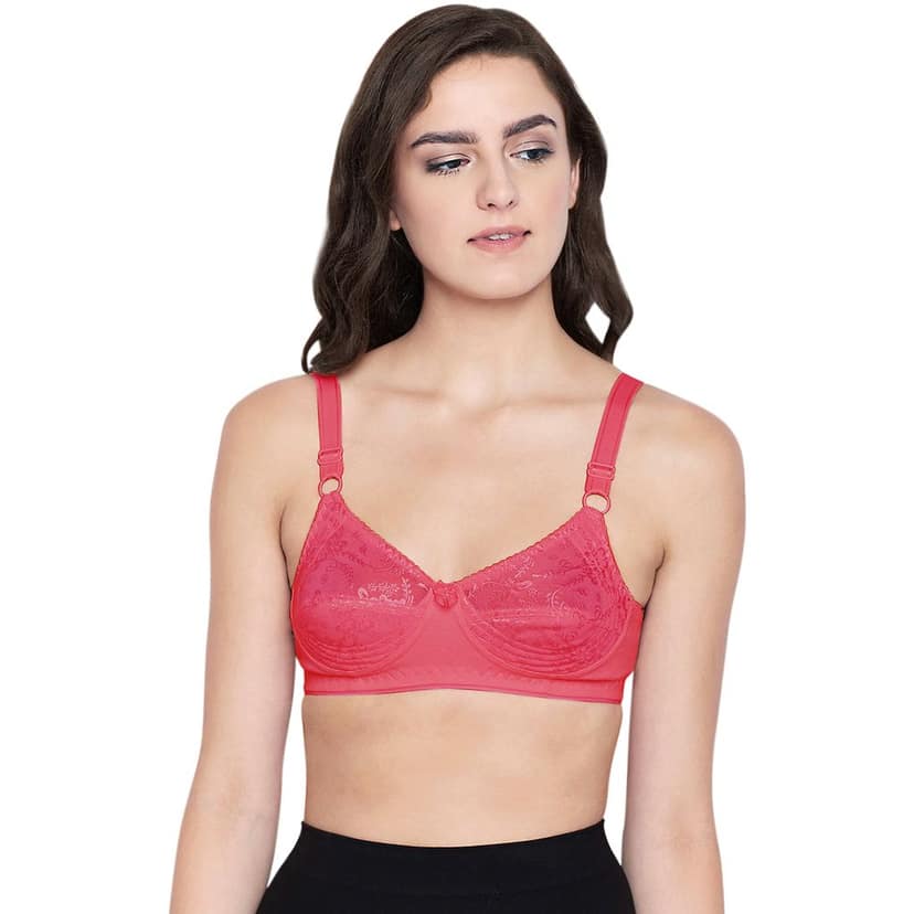 Bodycare Cotton Non Padded Non wired Regular Bra-Pack of 3 view 2