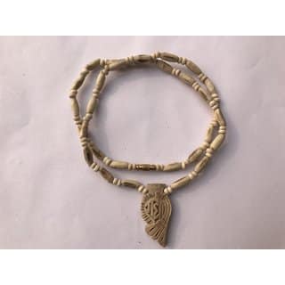 Kesar Zems Radha Pendel- Tulsi Kanthi Mala- Vrindavan - 1032