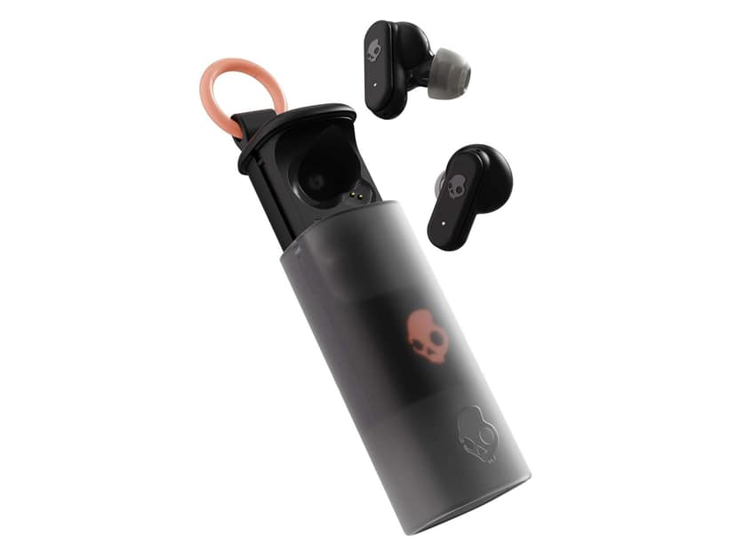 Skullcandy Dime Evo True Wireless Bluetooth Earbuds with Mic, 36Hr Battery, Multipoint Pairing, Google Fast Pair, Stay-Aware Mode, Sweat Resistance - True Black