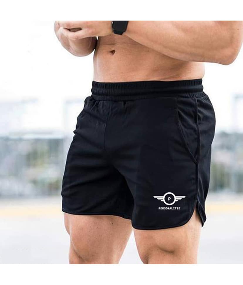 PERSONALITEE Blue Polyester Lycra Men's Running Shorts ( Pack of 1 )