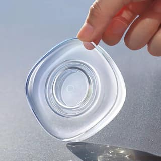 Multi Purpose Square Super Gel Pads for Holding Mobile & Spiral Cable Protector (1 Pc)