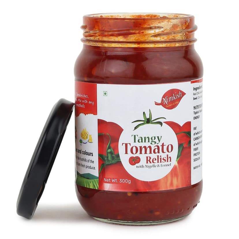 Nimkish Tangy Tomato Relish | 300g | Himalayan Artisan Chutney | No Preservatives | Made in Kullu view 5