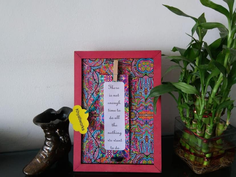 It's All Connected ' Artwork Photo Frame view 2