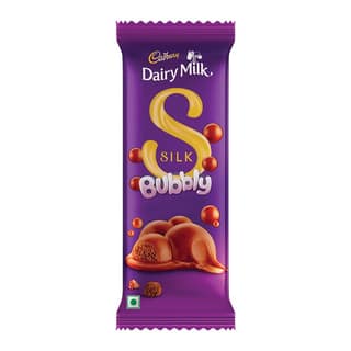 Cadbury Dairy Milk Silk Bubbly, 50g