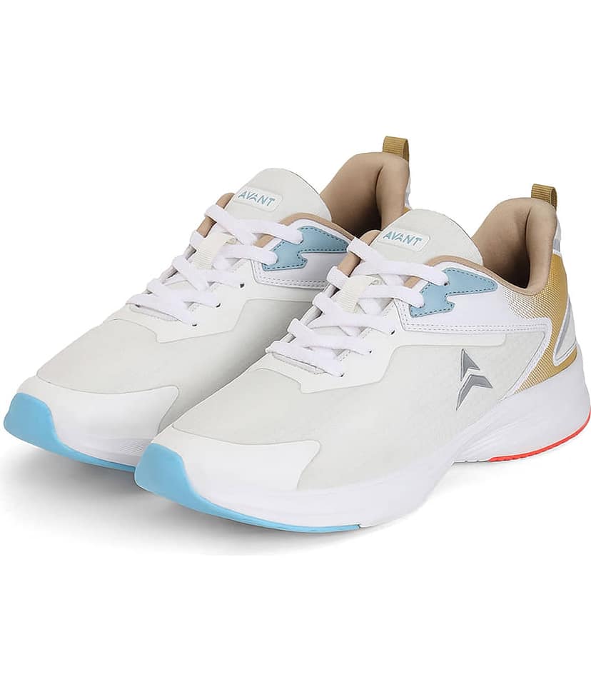 Avant Delux White Men's Sports Running Shoes view 5