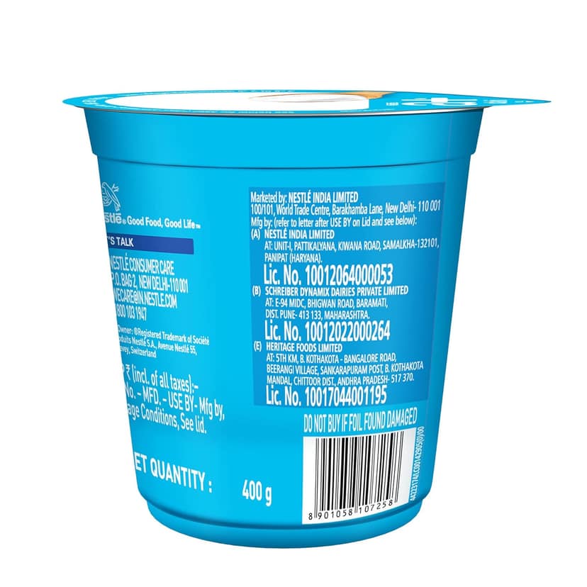 Nestle A+ Dahi, 380 G Cup view 2