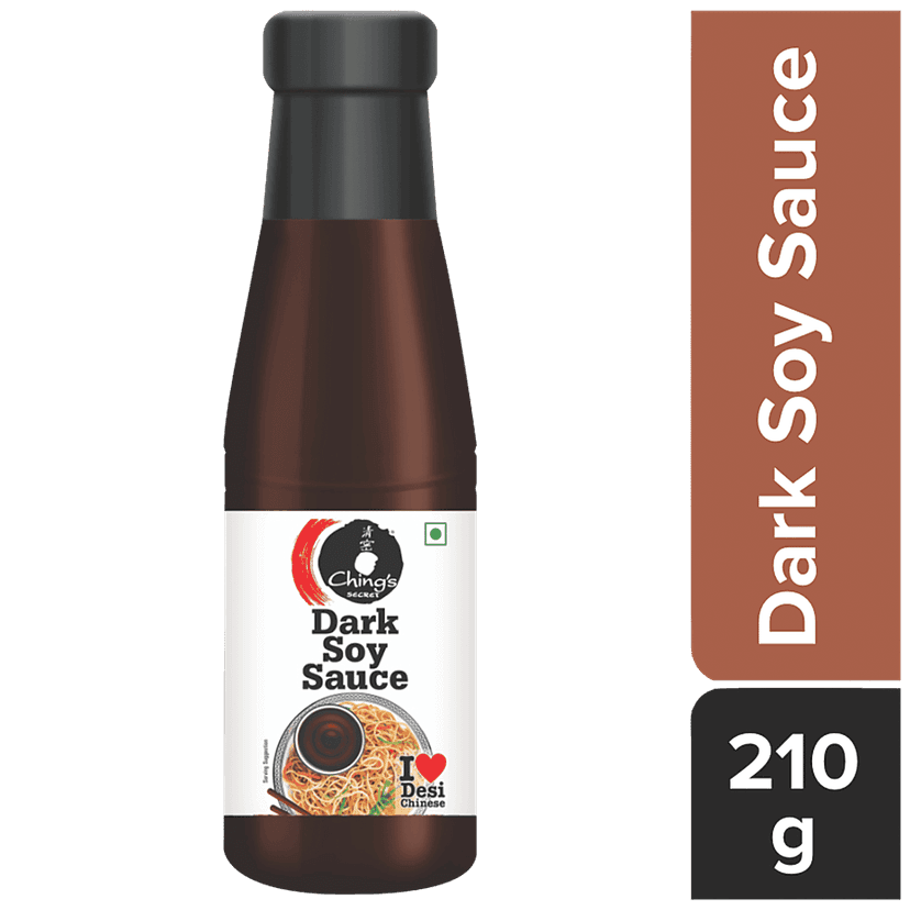 Chings Secret Dark Soy Sauce, 210 G Bottle