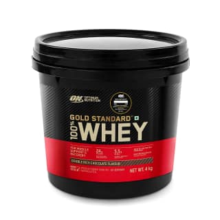 OPTIMUM Nutrition Gold Standard 100% Whey Protein Powder (Flavour - DOUBLE RICH CHOCLATE) by Total Sporting And Fitness Solutions Pvt Ltd