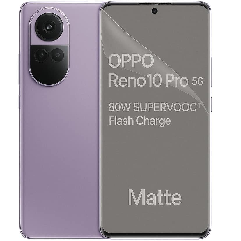 SKINOVITA Oppo Front Matte Screen Protector | Anti-Glare Smooth Touch with Scratch & Smudge Resistance