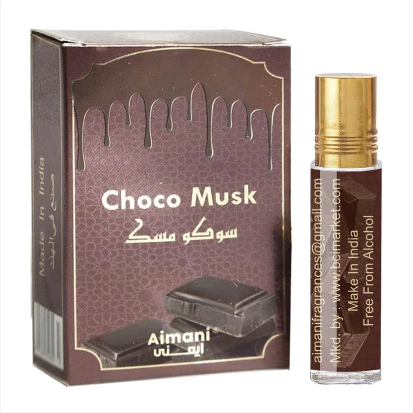 Aimani Choco Musk | 24 Hour Long Lasting Fragrance | Special For Women | Chocolate For Lovers| 6ml Perfume Oil Attar view 3