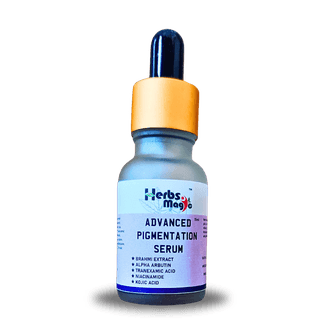 Herbs Magic Advanced Pigmentation Serum for Pigmentation & Dark Spots Removal | Remove Blemishes, Acne Marks & Tanning 15ml for women and mans