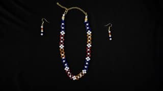 Crystal chain-multicolor