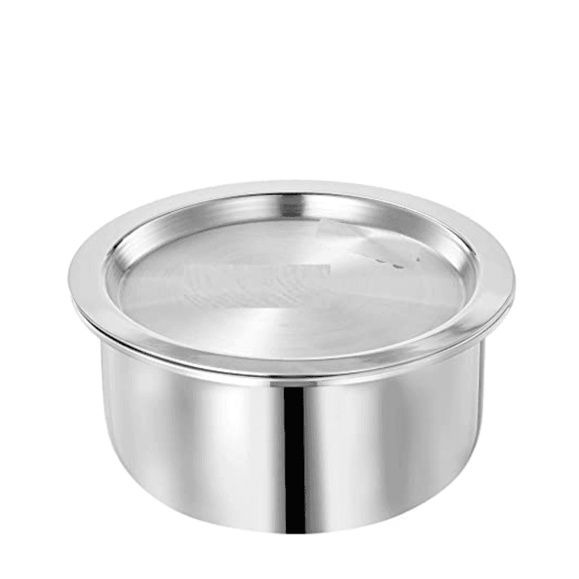 SHINI LIFETSYLE Aluminium Bhagona, Patila, Tope, Pateli, Tapeli, Cookware Tope Milk Pot 4.5L capacity
