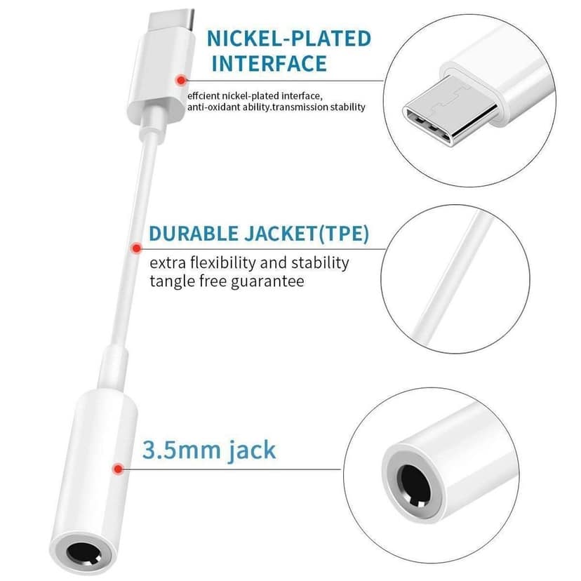 ARM TYPE C TO 3.5MM FEMALE CONVERTER view 5
