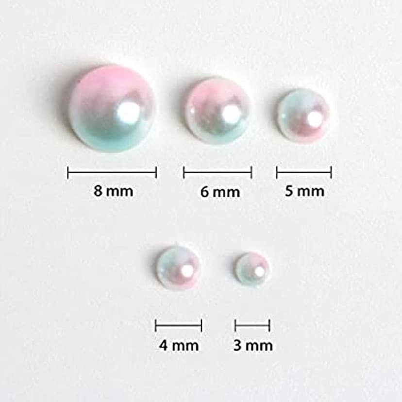 Mii Art Half Square Beads Using for Embroidery & Craft,jewalery Material(Color-Golden)(size-6cm) Pack of 50g view 2
