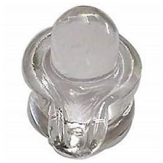 Crystal shivlingam original & natural saphatik shivlingam for puja purpose