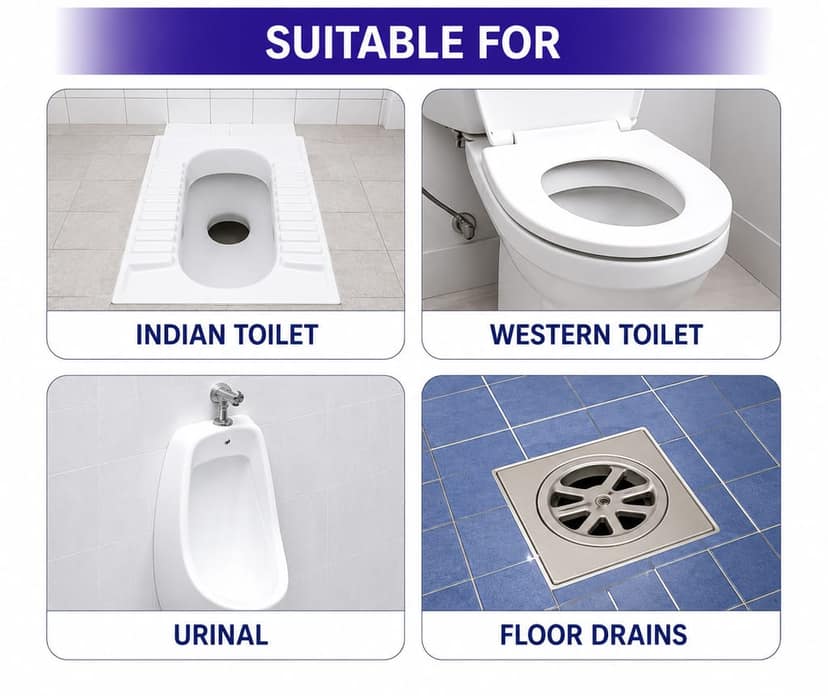 SHAKTI Toilet Cleaner 1 Ltr - 3 Pcs Combo view 6
