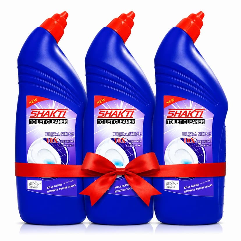 SHAKTI Toilet Cleaner 1 Ltr - 3 Pcs Combo view 8
