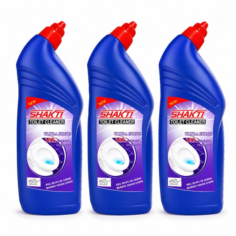 SHAKTI Toilet Cleaner 1 Ltr - 3 Pcs Combo view 9