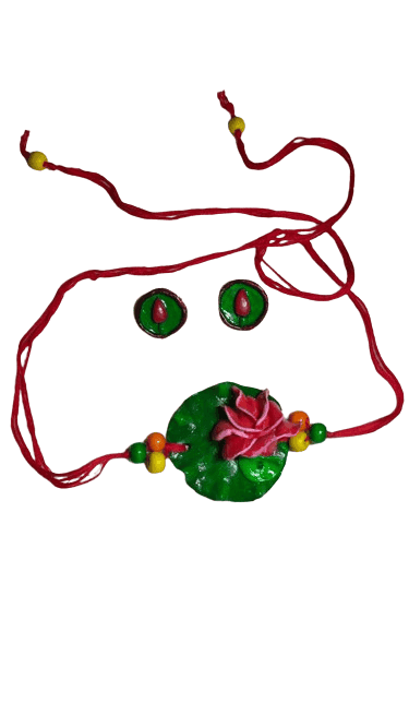 Floral chokar Set view 4