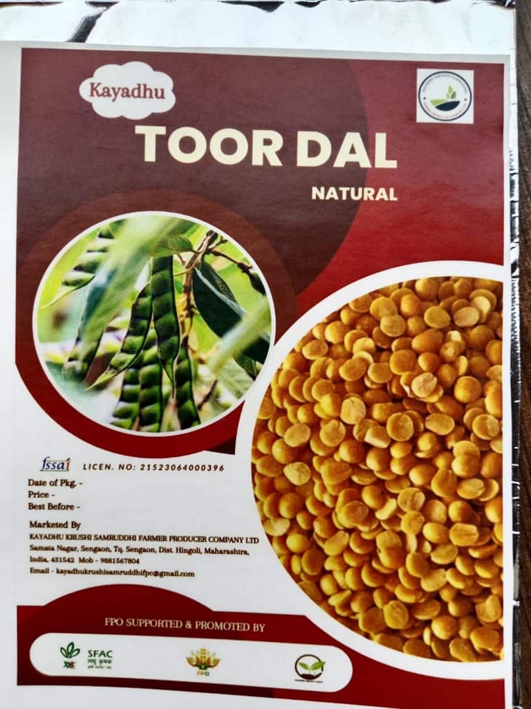 Toor Dal Natural - 1kg view 3