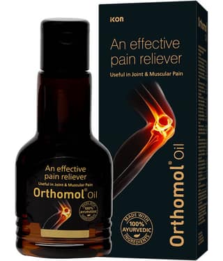 Orthomol Ayurvedic Pain Relief Oil for Joint Pain, Muscular Pain, Arthritis -50ml (Pack of 1)