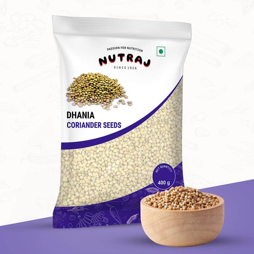 Nutraj Coriander Seeds (Dhaniya) 400gm view 2