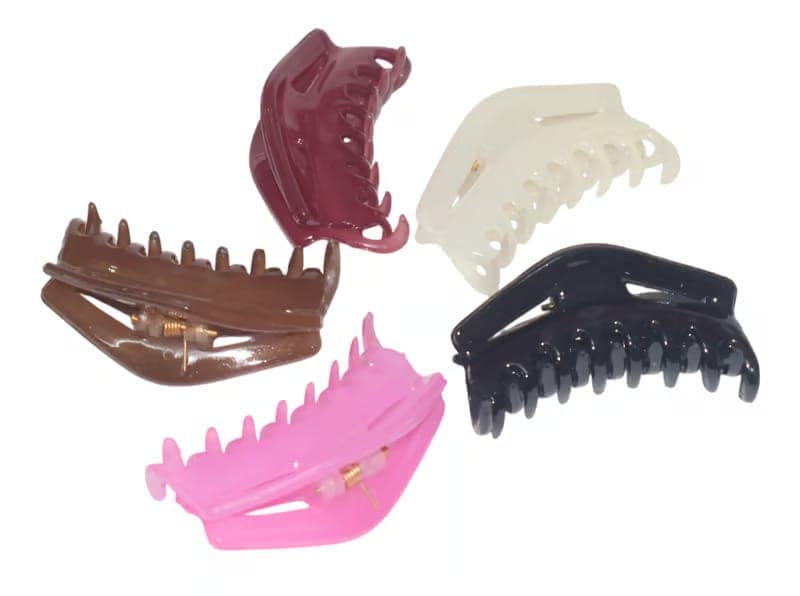 Plastic Hair Claw Clips view 3