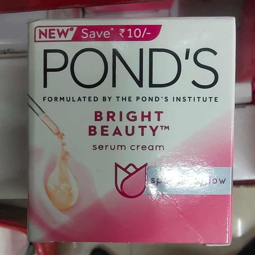 Ponds bright beauty serum cream