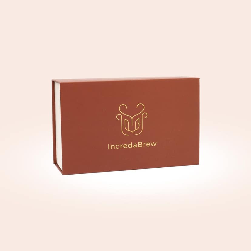 Gold Coffee Giftset - 2 Coffee Boxes & 4 Eco-Coasters view 3