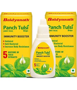 Baidyanath Panch Tulsi Drops- 30 Ml Each (Pack of 2)