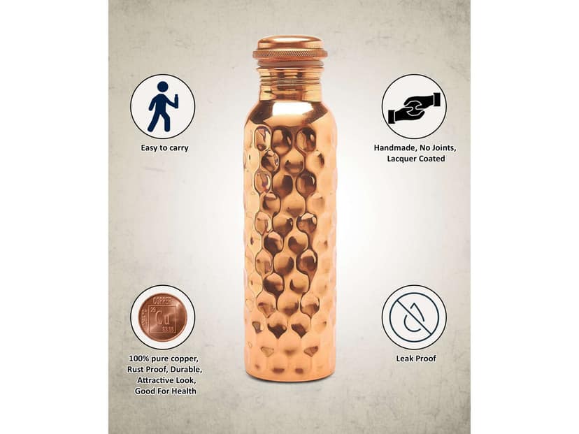 Imago Diamond Copper Bottle 1L Pack of 2) view 2