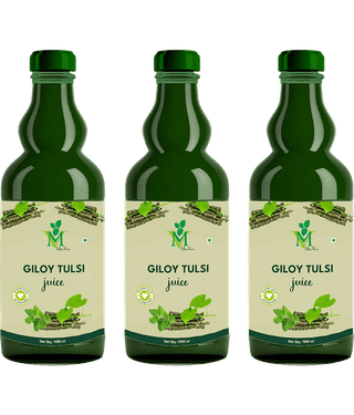 Giloy Tulsi sugar free Juice Pack of 3 - 1000ml
