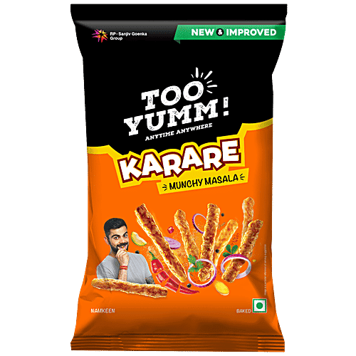 Too Yumm! Karare - Munchy Masala, Baked Snack & Not Fried, 40 g