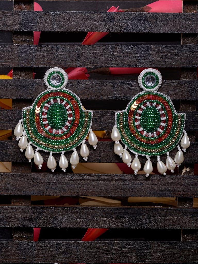 Multi Contemporary Dropdown Earrings view 2