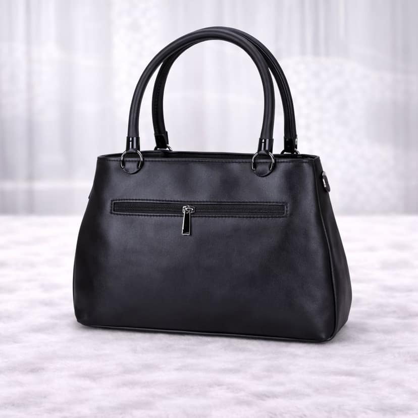 Women’s Premium Handbag | Stylish PU Leather Shoulder & Hand Carry Bag | Spacious Daily Use Office Bag view 3