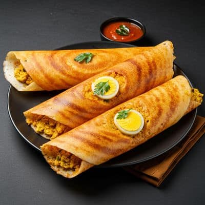 Special Egg Dosa (2 Pieces)