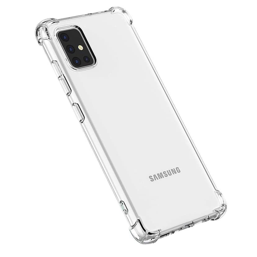 Faircost for Samsung Galaxy A31 Back Cover Shockproof (Silicon| Transparent) view 3