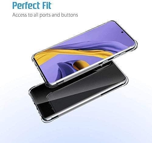 Faircost for Samsung Galaxy A31 Back Cover Shockproof (Silicon| Transparent) view 6
