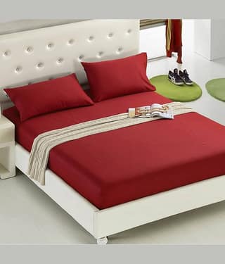 House Of Quirk Polyester Double Bedsheet with 2 Pillow Covers ( 200 cm x 150 cm )