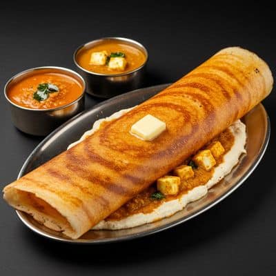 Butter Paneer Dosa