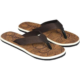 Flip X By Leaco Daily Comfort Flipflops For Men (Tan)