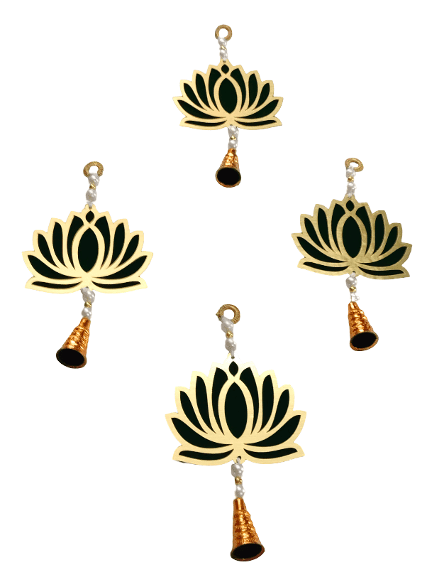 Wall Hanging flower pack of 4