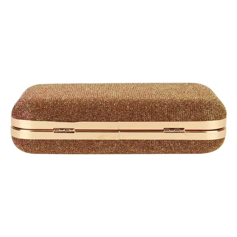 Vdesi Gold Shimmer Clutch view 4